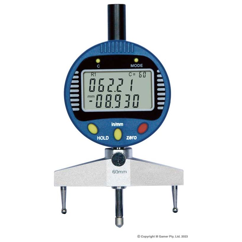 Accud - 5-700mm Digital Radius Gauge | AC-296-700-11