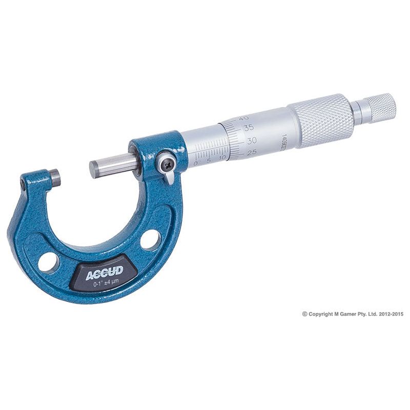 Accud - 7-8" Outside Micrometer | AC-324-008-01
