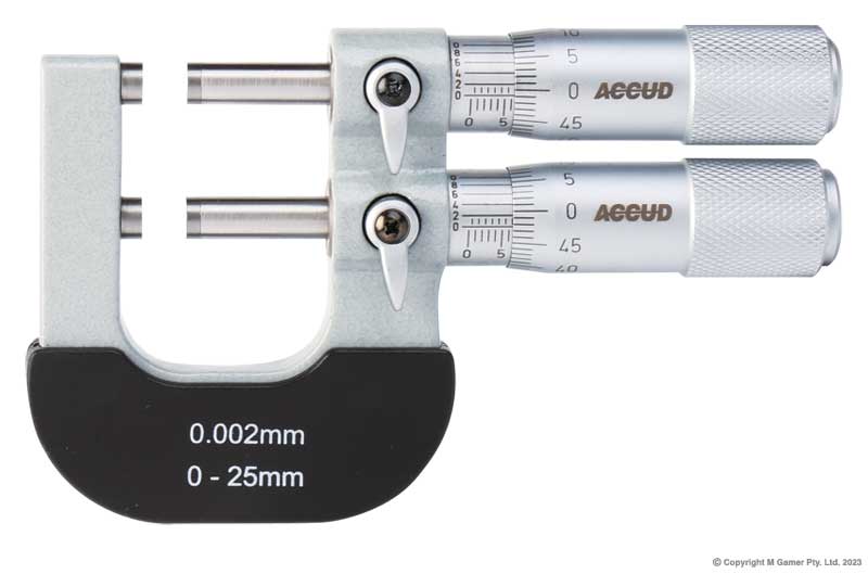 Accud - 0-25mm/0-1" Limit Micrometer | AC-335-001-01