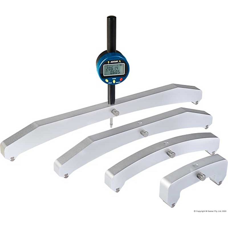 Accud - 100-15000mm Digital Radius Gauge | AC-406-590-44