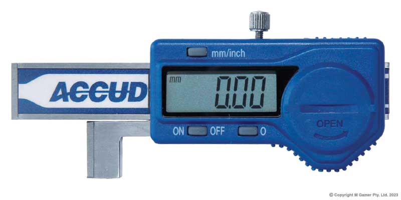 Accud - 0-12.7mm/0-0.5" Step And Gap Gage | AC-437-001-11