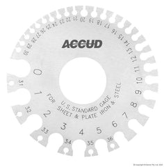 Accud - 0-36 Sheet Metal Gauge | AC-741-036-12