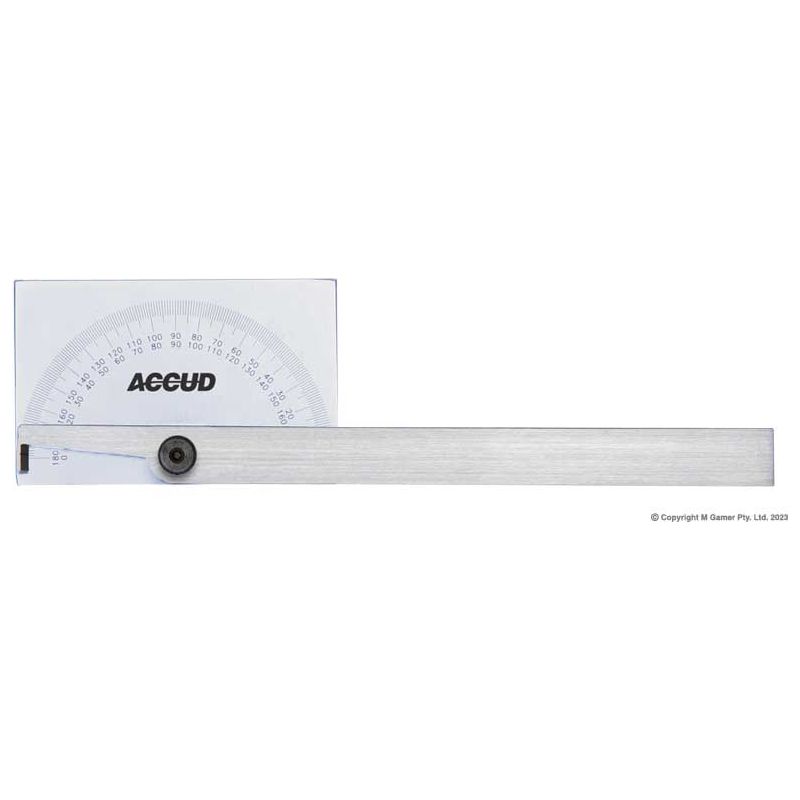 Accud - 0-180° Protractor | AC-811-180-02