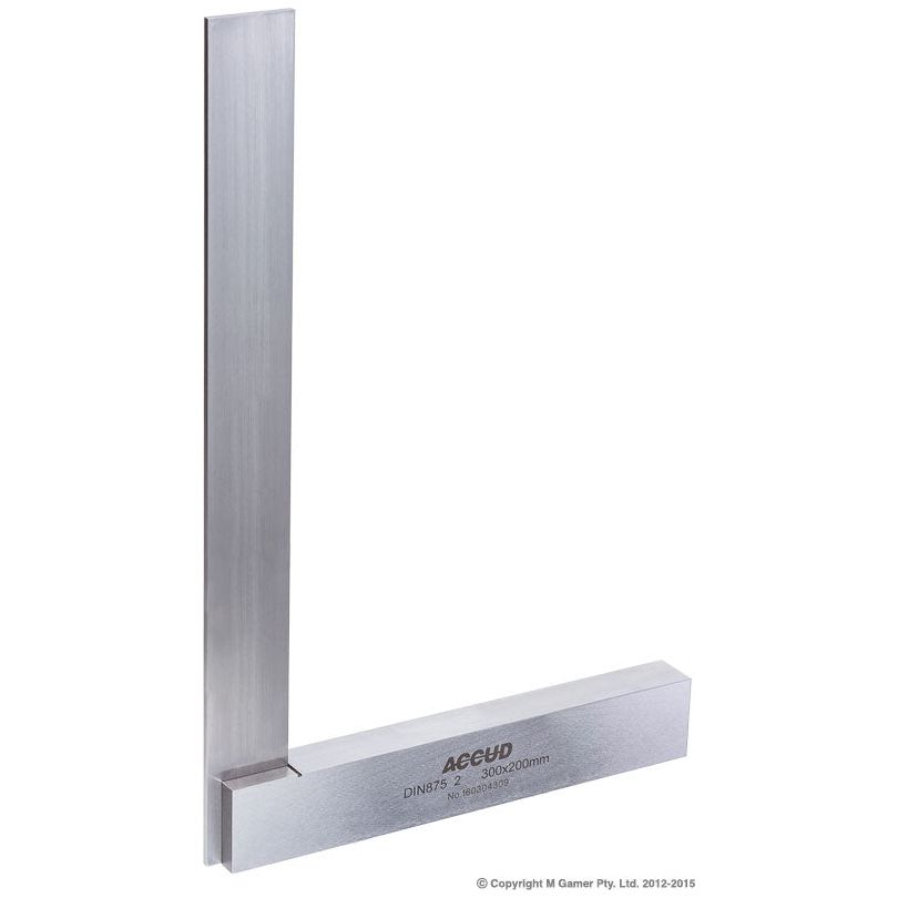 Accud - 300x200mm Machine Square with Wide Base | AC-845-012-02