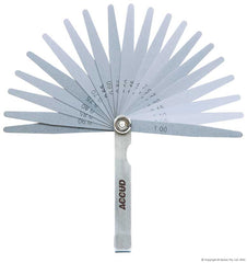 Accud - 0.02 - 1.00mm Feeler Gauge, Length 100Mm | AC-912-100-17