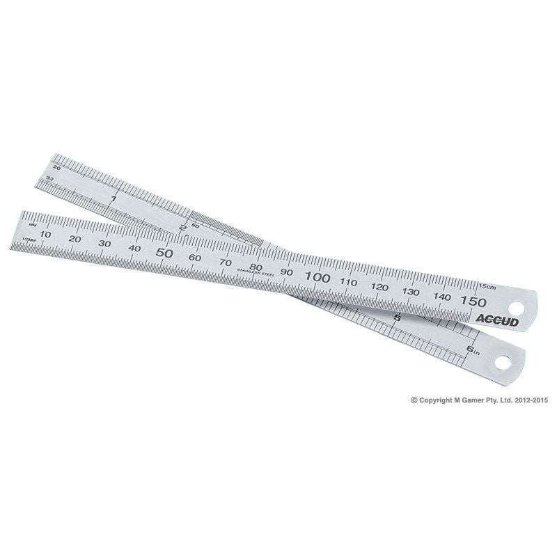 Accud - 150mm Stainless Ruler | AC-990-006-11