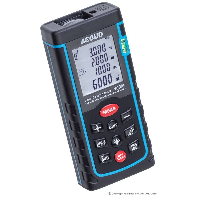 Accud - 100m Laser Distance Meter | AC-TM100