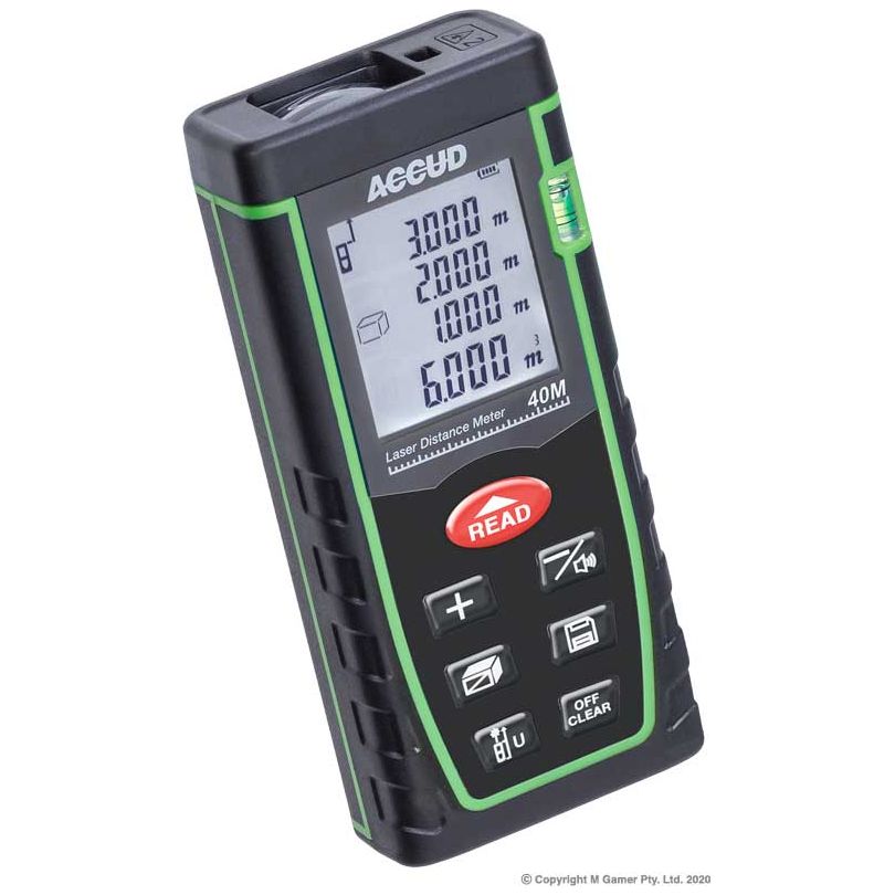 Accud - 40m Laser Distance Meter | AC-TM40