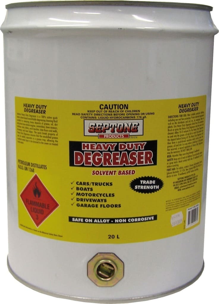 Septone - Degreaser Heavy Duty Degreaser Solvent Based 20l | ADD20