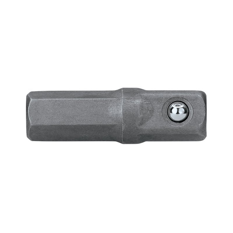 Alpha Adapter 1/4" Hex - Square X 25mm (Pkt 5)