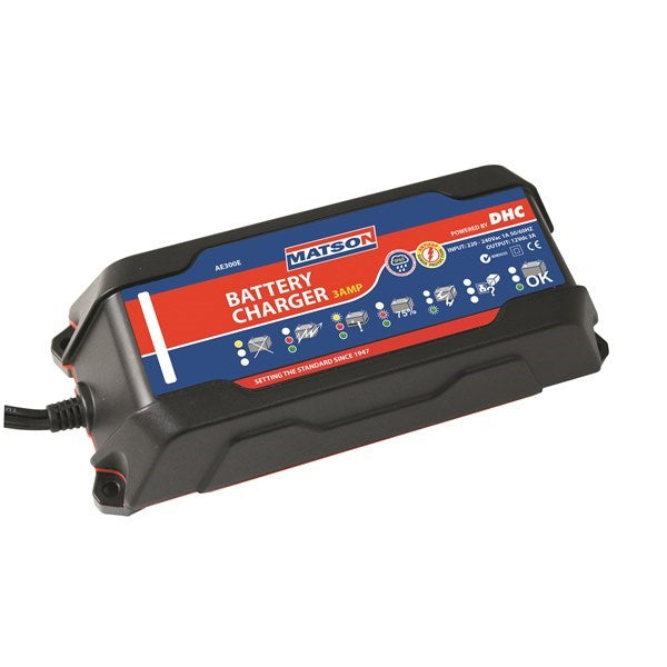 Matson Smart Battery Charger - 10Ah | AE300E | Reliable Maintenance Power