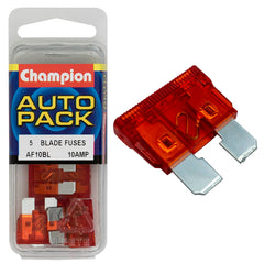 Champion - Fuses - Blade - AF - 10Amp - Red | AF10BL