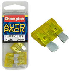 Champion - Fuses - Blade - AF - 20Amp - Yellow | AF20BL