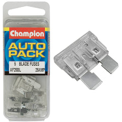 Champion - Fuses - Blade - AF - 25Amp - Clear | AF25BL