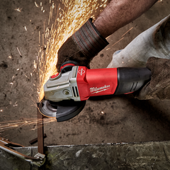 Milwaukee - 125mm (5") Angle Grinder - 1.250W | AGV13-125XSPDEB