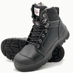 Maxisafe Cougar ALASKA 8" Black Freezer Boot -30 Deg & 600g Thinsulate Lining Composite Toe | ALASKA