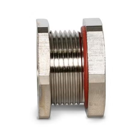 Alco - HAZARDOUS BRASS PLUG 25mm TL 15.5mm | ALCBIMBPBM25