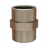 Alco - BRASS COUPLING NI PLTD HAZ AREA M50-M50 | ALCBJBM50M50