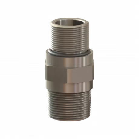 Alco - BRASS NIPPLE NI PLTD HAZ AREA M32-M32 | ALCBNBM32M32