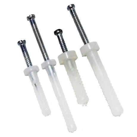 Alco - NYLON NAIL ANCHORS ROUND HEAD 5x25mm PK 50 | ALCFTIR525