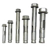 Alco - HEX HEAD SLEEVE BOLT MECH GAL 8mm x 65mm PK 25 | ALCGFBAH865