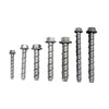 Alco - HEX SCREW BOLT ANCHORS MECH GAL 8mm x 50 PK 15 | ALCHSBA860