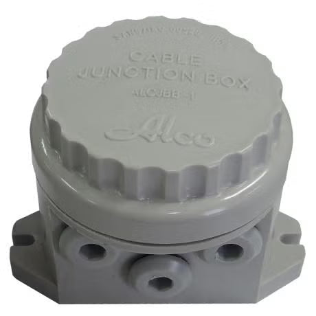 Alco - JUNCTION BOX ROUND IP68 3x20mm B/ENTRY | ALCJBB-1