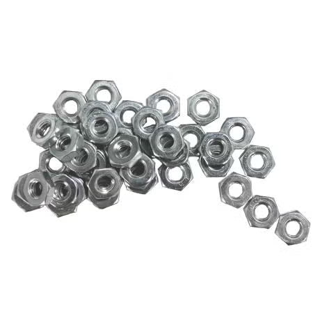 Alco - STEEL HEX NUTS ZINZ PLT 3/16" PK 200 | ALCSHN316
