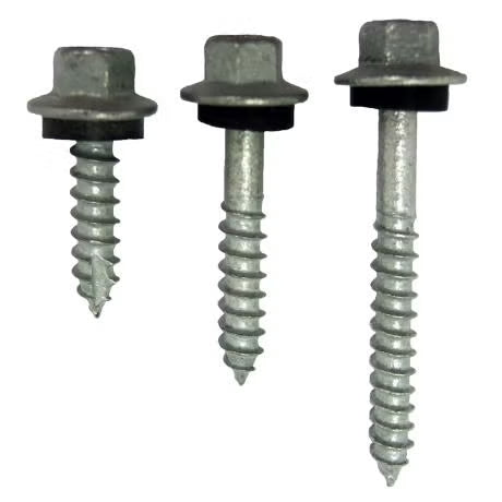 Alco - TYP17 PNT HEX W/FACE ROOF SCRW 12g x25mm PK 50 | ALCTHMNL2512