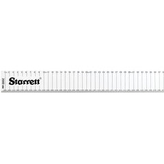 Starrett - Flat Aluminium Straight Edge Rule  2000 mm | AMSE-2000