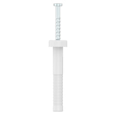 Bremick - Nail-In Nylon Round 5 x 25mm (Box of 100)