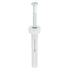 Bremick - Nail-In Nylon Round 6.5 x 38mm (Box of 100)