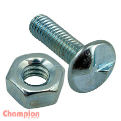Champion - MACHINE SCREWS PAN ONE WAY M6 x 20mm ZINC PLATED | NPS6