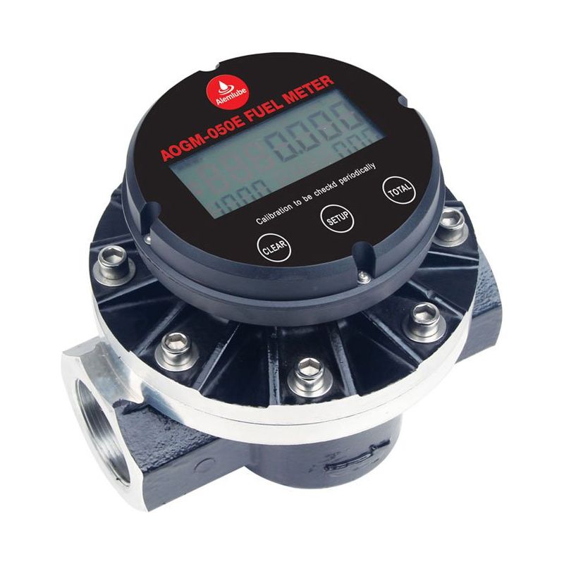 Alemlube - Mechanical Oval Gear Meter 2" Bsp Digital Display - 300 L/Min | AOGM-050E