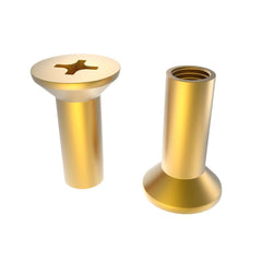 Bremick - Post Head Countersunk Zinc 8mm Sleeve Anchor M6 (Box of 100)