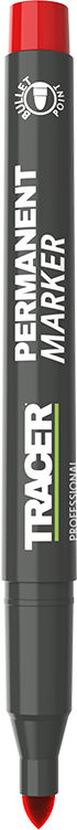 TRACER  Permanent Construction Marker | Red