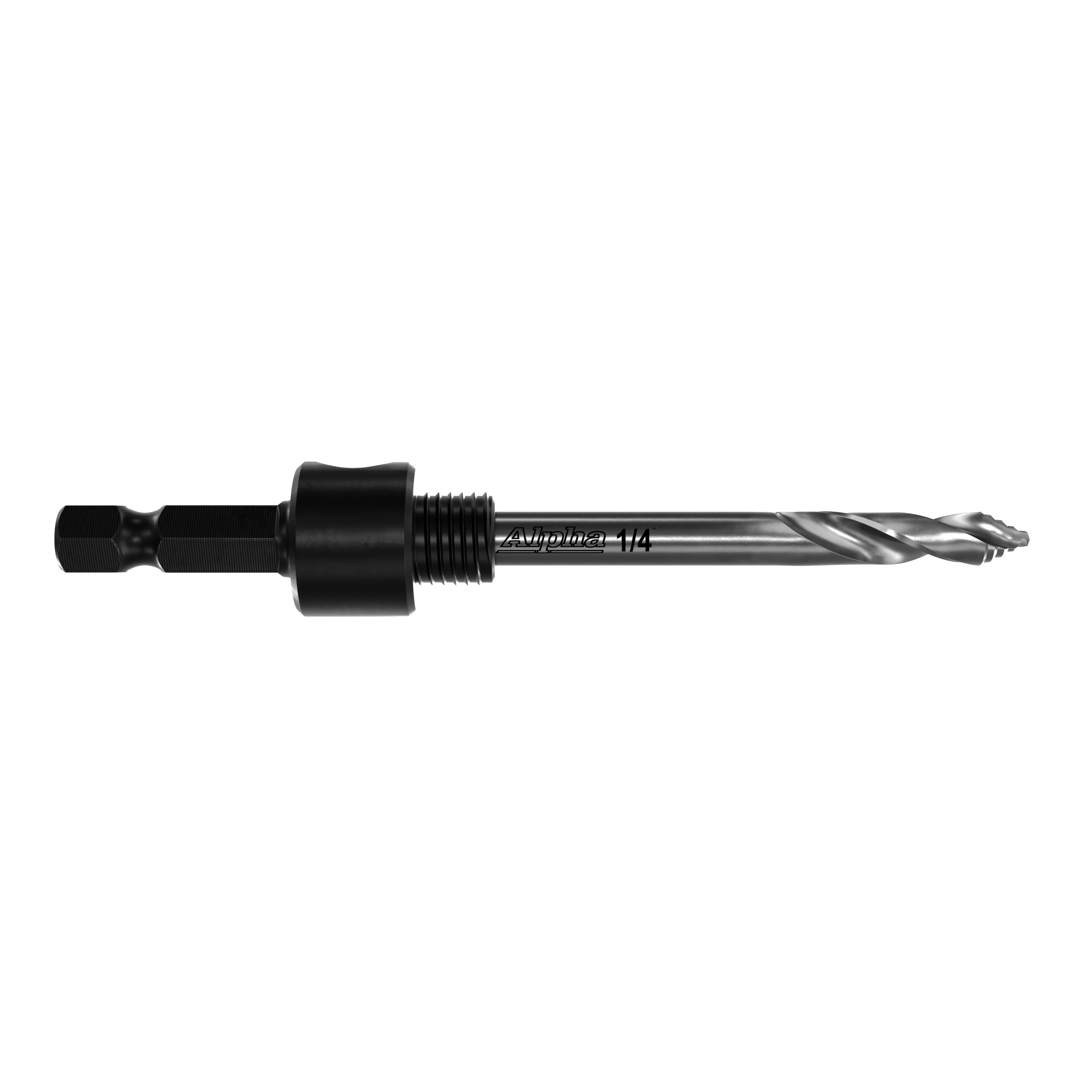 Alpha - 14-30mm Onsite Plus Small Arbor to Suit Holesaws Step Tip Pilot Drill