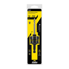 Alpha - 32-250mm Onsite Plus Large Quick Release Arbor to Suit Holesaws Step Tip Pilot Drill