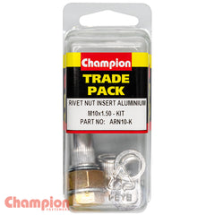 Champion - Rivet Nut Insert Aluminium M10 x 1.50 - Kit | ARN10-K