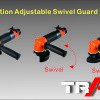 Trax - 4" - Ind A/Grinder W/Swivel Cover | ARX-854S