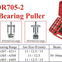 Trax - Bearing End Puller Kit Medium 3Way Kit | ARX-OR705-2