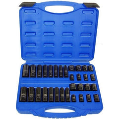 Trax - 32pc 3/8" Drive Long & Short Socket Set | ASD-333CB