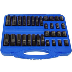 Trax - 32pc 3/8" Drive Long & Short Socket Set | ASD-333CB