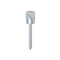 Bremick - Side Hanger Timber 10mm Rod Zinc 1/4" x 50mm (Box of 100)