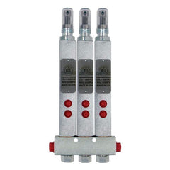 Alemlube - Asl-1-Ho High Volume Two Stage Grease Injector Manifold | ASL-M2A-000-HO