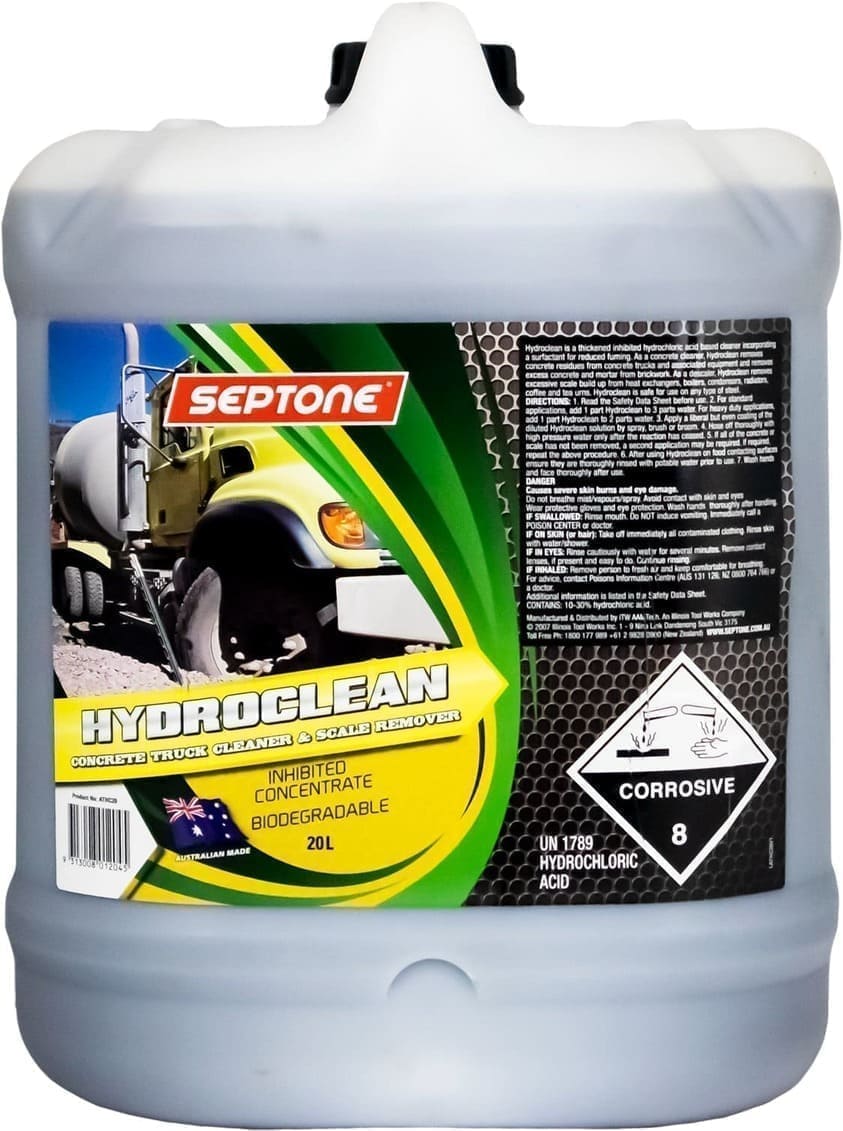 Septone - Hydroclean Concrete Truck Cleaner Scale Rmvr 20l | ATHC20