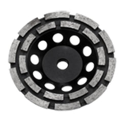 Austsaw- 125mm (5in) Diamond Cup Wheel Double Row - M14 Thread - Double Row