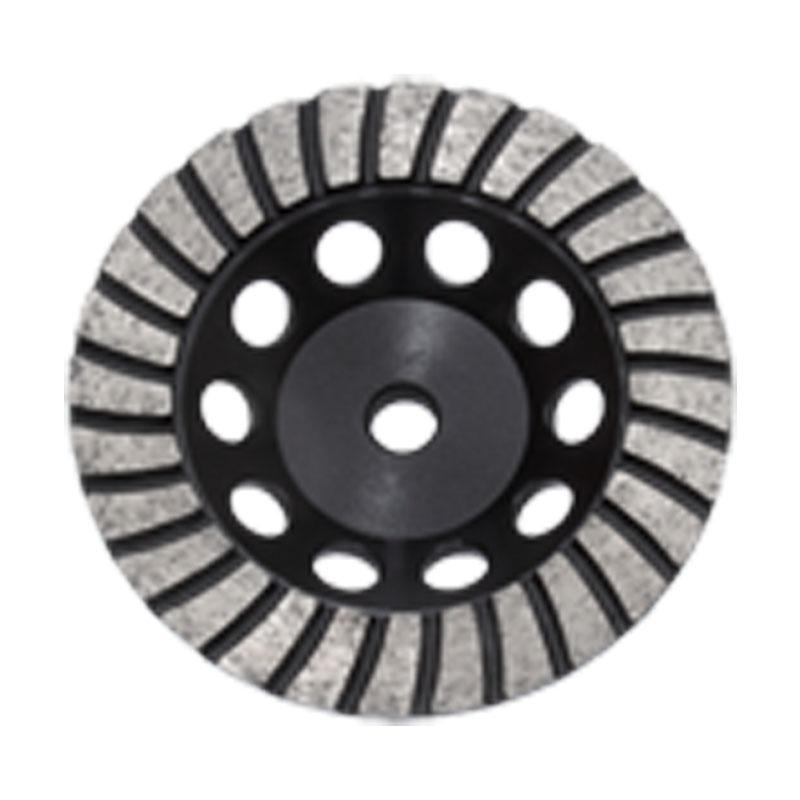 Austsaw- 125mm (5in) Diamond Cup Wheel Turbo Row - M14 Thread - Turbo Row