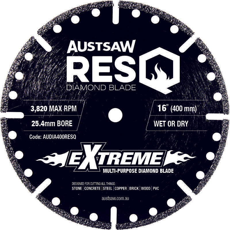 AUSTSAW 400mm (16in) | Demo Raptor Multi-Purpose Demolition Diamond Blade