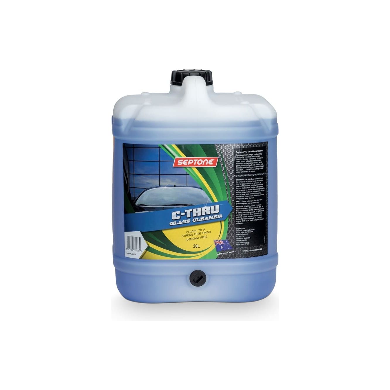 Septone - C-Thru Glass Cleaner 20l | AVCT20